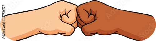 Fist Bump Gesture Icon