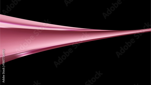 Abstract Metallic Pink Wave Background on Black
Elegant Rose Gold Fluid Flow Graphic for Web
Premium Satin Pink Curved Line Motion Backdrop