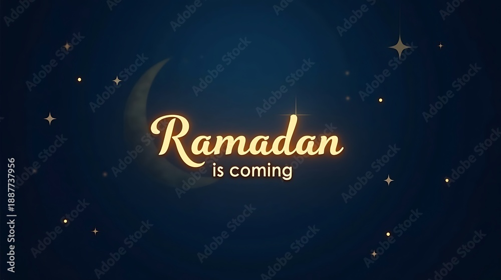 Fototapeta premium Ramadan is coming