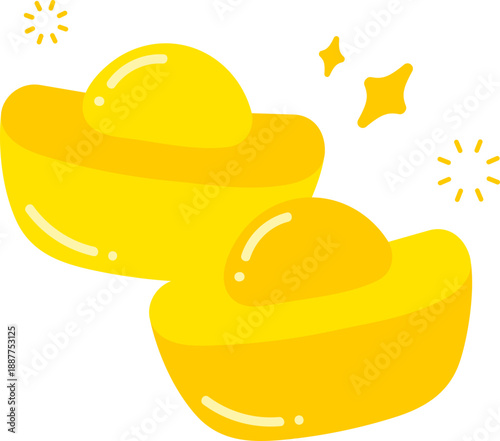 Chinese new year ingots