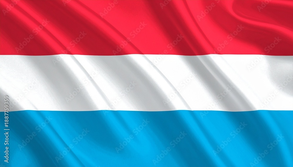 Fototapeta premium flag of Luxembourg