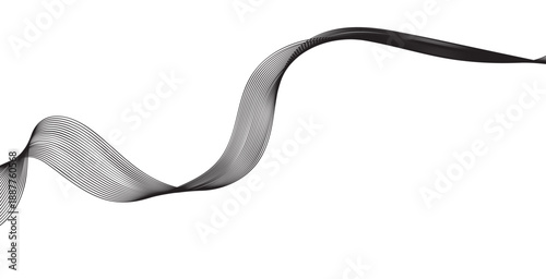 metal nail isolated on white