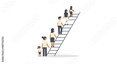 Fostering Upward Mobility: Diverse Professionals Scaling the Corporate Ladder for Equity and Success