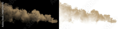 фотографія Dust, dirt, nature, smoke, PNG overlay effect with transparent background