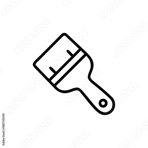 Paint Brush Creative Design Tool Icon