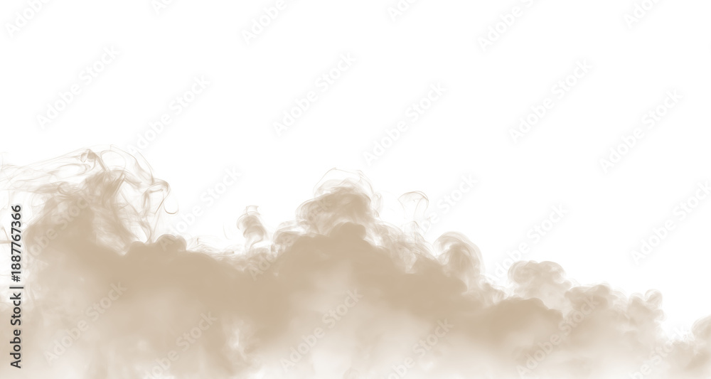Obraz premium Dust, dirt, nature, smoke, PNG overlay effect with transparent background. Smoke overlay effect PNG with transparent background.
