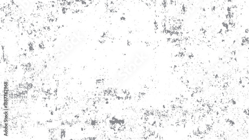 Abstract dust particle texture on white background with vintage grunge effect. Dust grain overlay texture for grunge background and retro design style