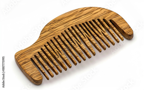 Gentle Beard Comb with Eco-Friendly Wooden Design