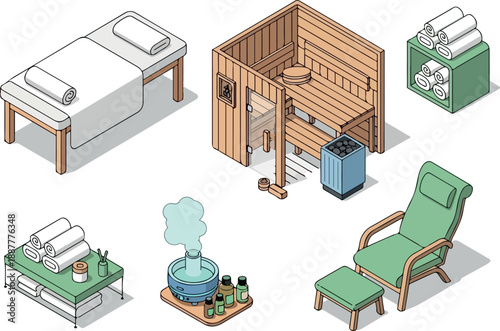 Isometric Spa & Wellness Relaxation and Treatment Room Essentials