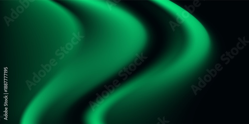 Black dark blue green emerald petrol teal lime yellow white abstract background. Color gradient ombre blend. Line stripe. vector