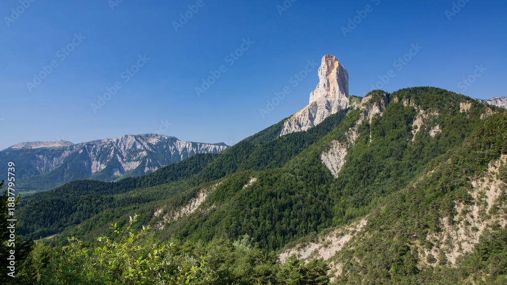 Obraz premium Mont Aiguille, Vercors, France