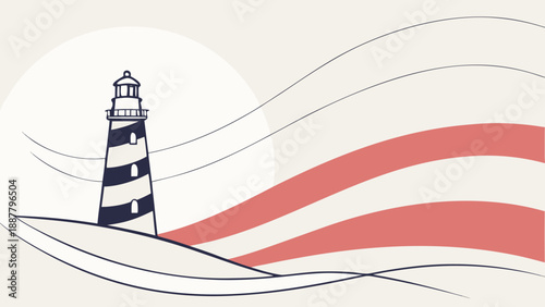 Minimal Atmospheric Layers Abstract Vector Background