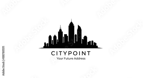 Citypoint logo with skyscraper silhouette.