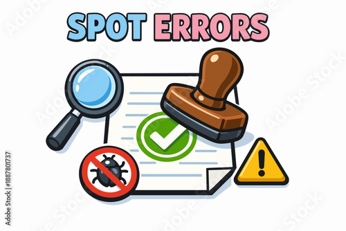 Document quality control, error checking, bug fixing, and approval process