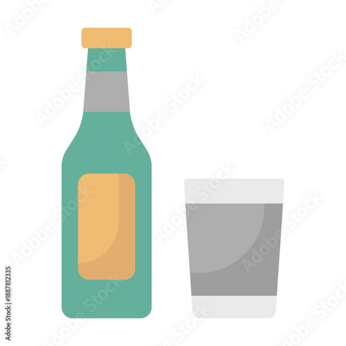 Soft Drink Vector icon which can easily modify or edit