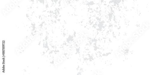 White paint on a rough textured concrete wall background with a vintage grunge design and light grey marble pattern surface