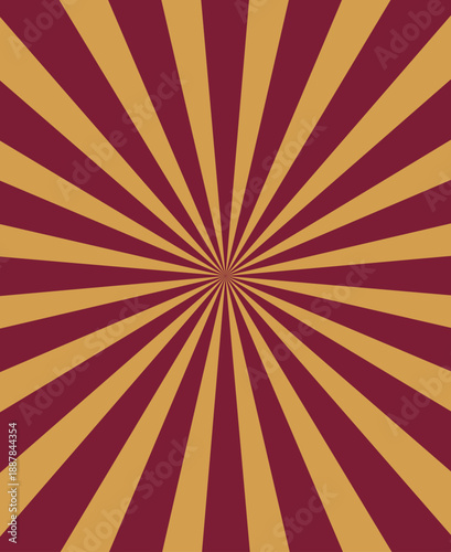 vibrant red and yellow sunburst pattern background