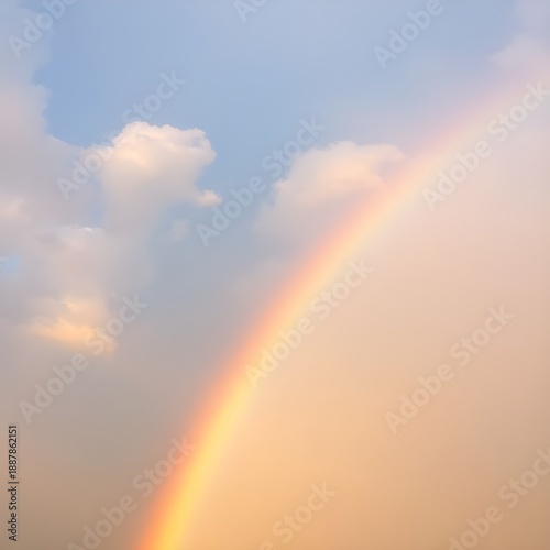 rainbow in the sky