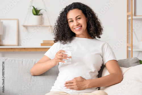 Young pregnant African-Amer...