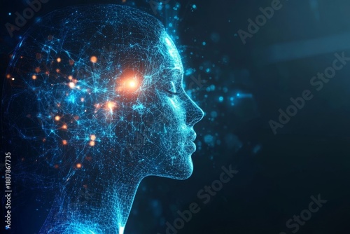 Digital transformation conceptual for next generation technology era.