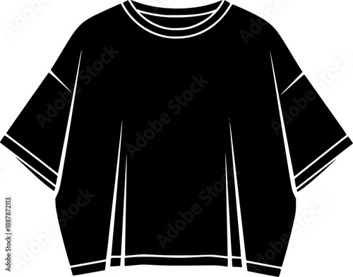 Heavyweight Boxy Tee Oversized T-Shirt Silhouette
