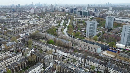 Little Venice and Grand Union Canal in Paddington, London