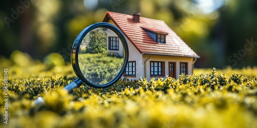 House inspection, home search, real estate view