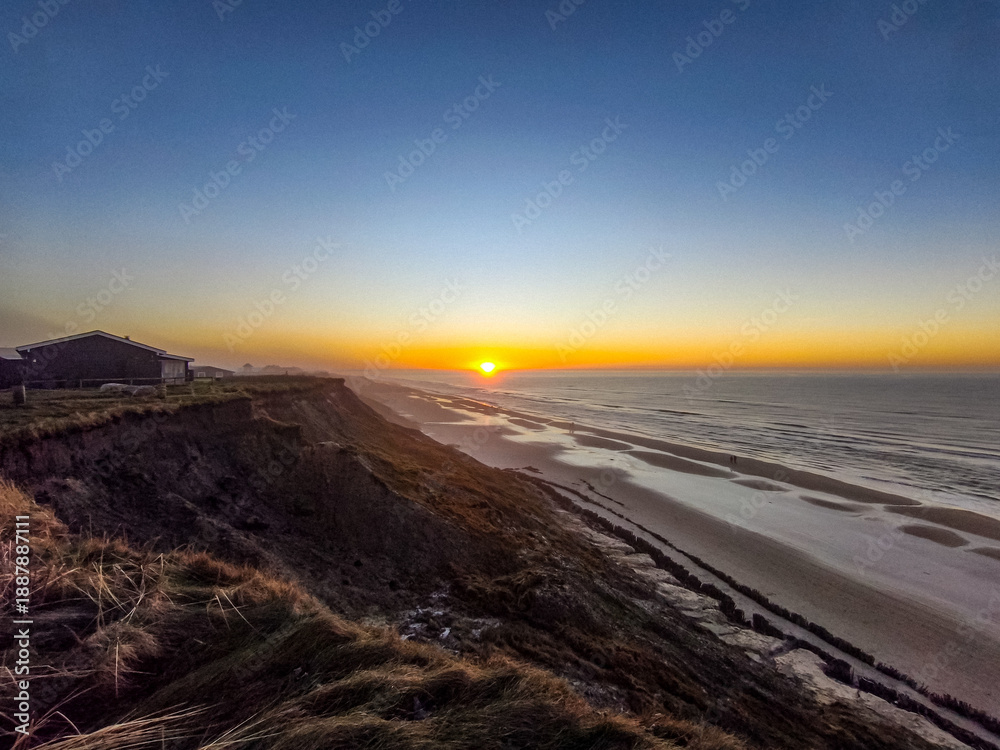 Obraz premium sunset on the beach