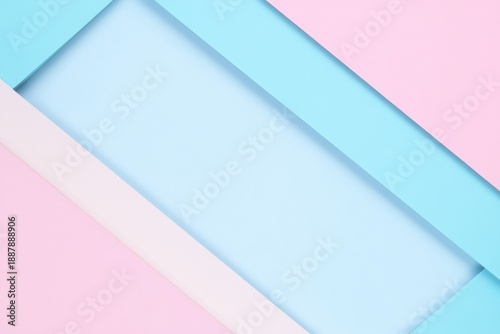Geometric Harmony: A captivating abstract design comprised of vibrant, intersecting geometric shapes, in a pastel palette. Free Download Geometric Harmony: A captivating abstract design comprised of vibrant, intersecting geometric shapes, in a pastel palette. - GFXLoad