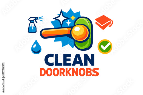 Clean doorknobs: disinfecting for healthy spaces