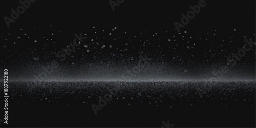 falling stars loop with particles in space and falling snow flakes creates a magic christmas night sky over a dark abstract galaxy nebula universe background showing motion in the deep blue cosmos