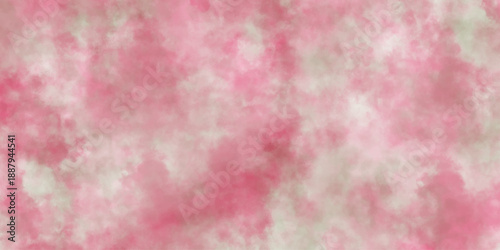 Abstract Pink Watercolor Background, Soft Pastel Color Wash With Textured Paint Splash Design. Soft pink colorful abstract background with gentle texture creating calming atmosphere.
