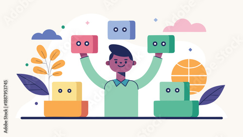 A serene and calm person in a peaceful environment, exuding a thoughtful and happy expression