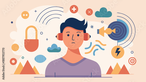 A person covering their face with their hand in a flat vector illustration style, conveying emotions like anxiety or protection.