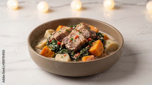 Authentic Papua New Guinean Mumu - Premium Commercial Food Photography