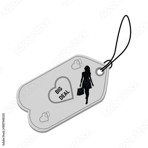 Big Sale  3d Square  Badge Sticker