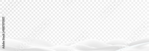 Winter background with falling snowflakes isolated on transparent background, vector png. Snowfall, blizzard, snow storm, snow hurricane. Snowflakes.	
