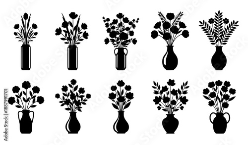 Vintage style rowboat moored to tree on lake black ink vector illustration