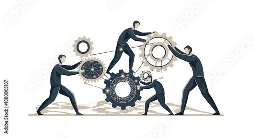 Strategic Team Collaboration Driving Business Mechanism and Operational Efficiency Forward