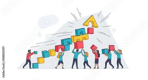 Scaling the Business: Dedicated Team Collaboration Building Strategic Growth and Market Success