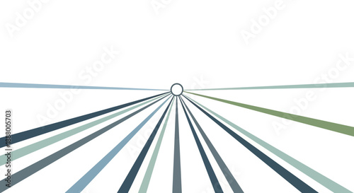 Strategic Connectivity: Visualizing Centralized Data Flow and Unified Network Architecture