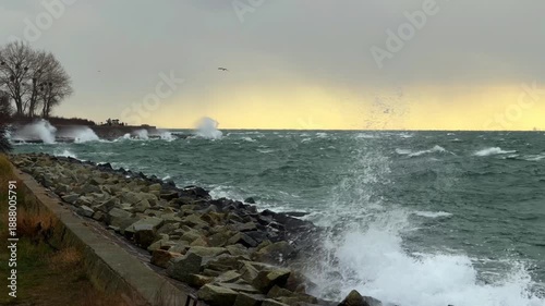 Wallpaper Mural sunset over the sea Torontodigital.ca