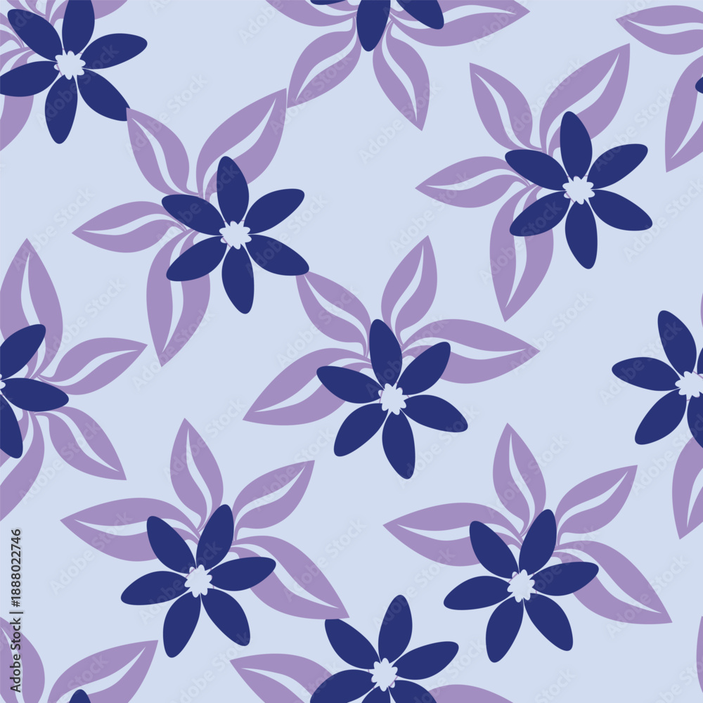 Obraz premium seamless floral pattern