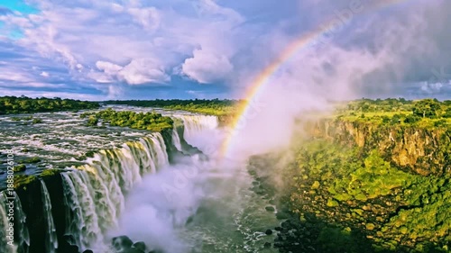 Victoria Falls: Where the Thunderous Mist Meets the Rainbow.