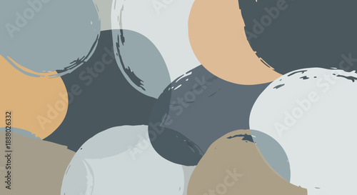 Abstract ImageFX Auto Generated Graphic with Circles and Colors via RJ ImageFX