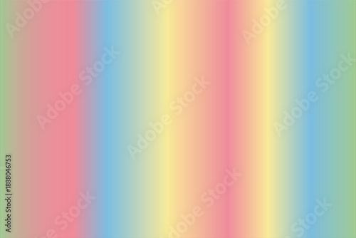 Vertical rainbow gradient background with pastel shades of color blending seamlessly