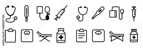Doctor Visit Icons