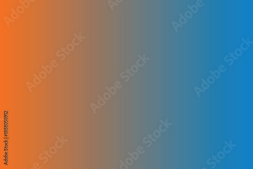 Vertical gradient background transitioning from warm orange to cool vibrant blue hues