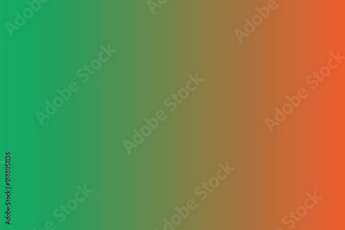 Smooth vibrant gradient background transitioning from green to orange and red hues