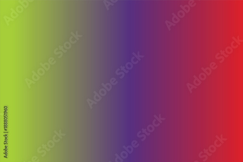 Vibrant spectrum of colors transitioning smoothly from green to red background